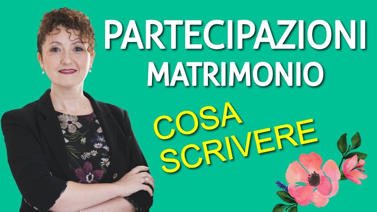 Partecipazioni matrimonio: cosa scrivere - Matrimoni con l'accento - Roberta Patanè