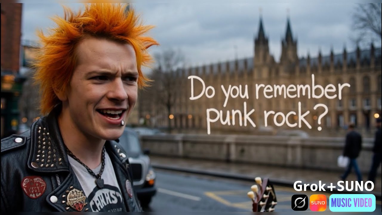 【AI ROCK】 &ldquo;Do You Remember PUNK ROCK&rdquo; LONDON PUNK ver. all AI Pistols Damned clash exploited GBH etc