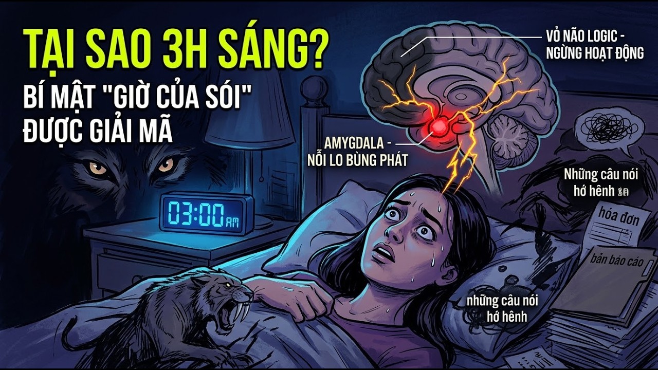 Có Gì Lúc 3H Sáng Khiến Bạn Hoảng Sợ Vô Cớ? Đừng Trách Bản Thân!