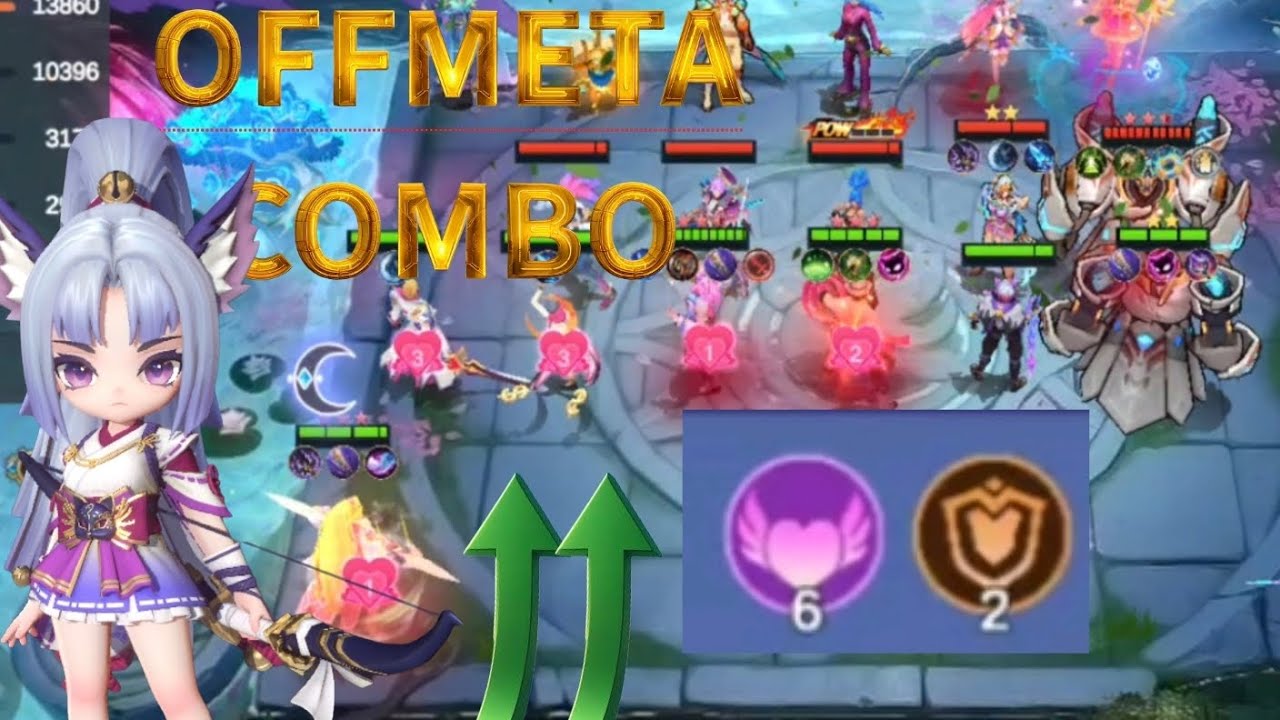 OFFMETA COMBO part 2 + COMMANDER MIYA BUFF = STRONG TEAM  - BEST MAGIC CHESS STRATEGY - MAGIC CHESS