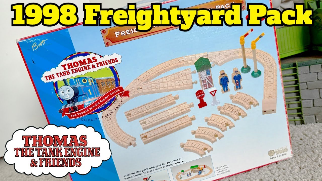1998 Freightyard Expansion Pack | Thomas Wooden Railway Review
