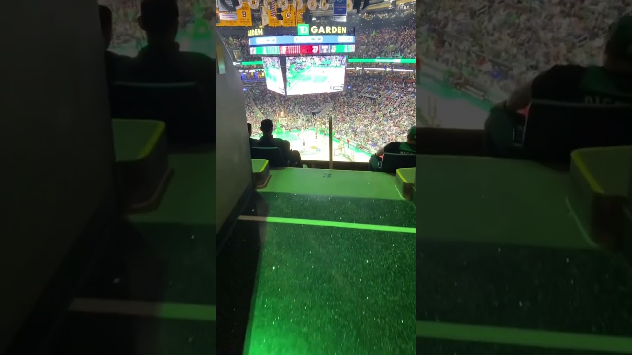 Boston TD Garden Celtics game #basketball #game #usa