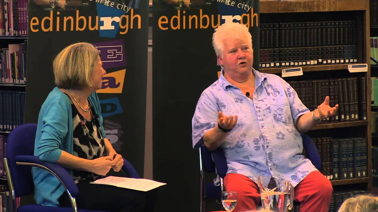 Val McDermid at Edinburgh Central Library