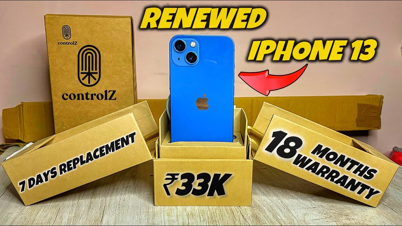 I bought Renewed iPhone 13 from ControlZ! ControlZ iPhone review in 2024