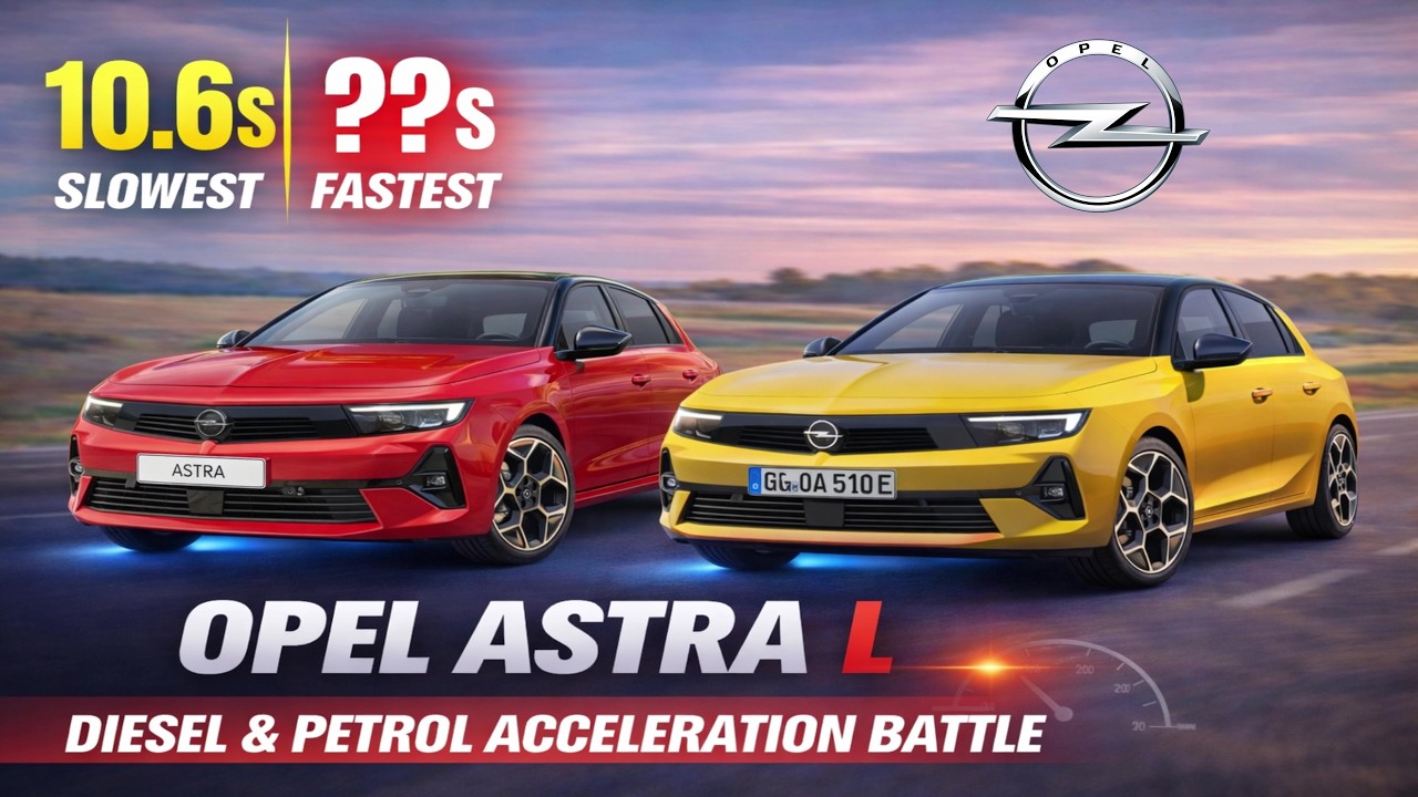 Opel Astra L (2021–Present) — Diesel & Petrol Acceleration Battle