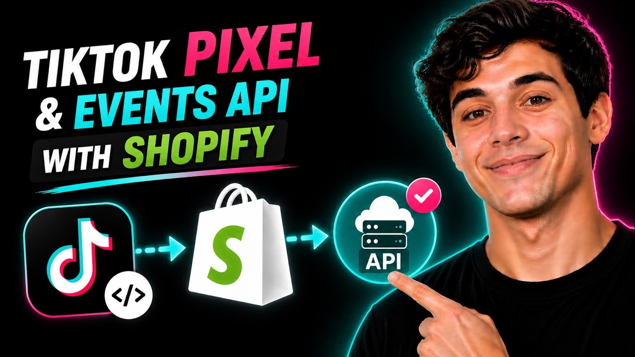 How To Implement TikTok Pixel and Events API with Shopify - TikTok Conversion API [EASY]