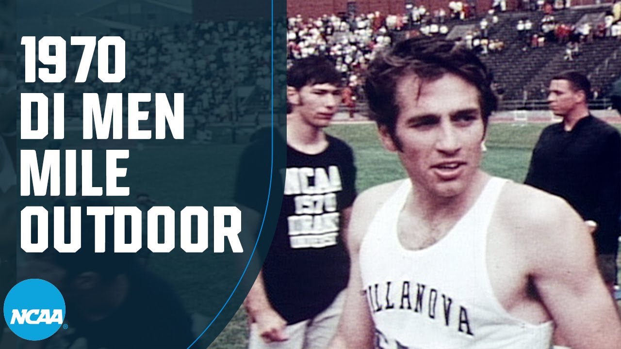 Men's Mile - Marty Liquori runs another sub-4 for 1970 NCAA title