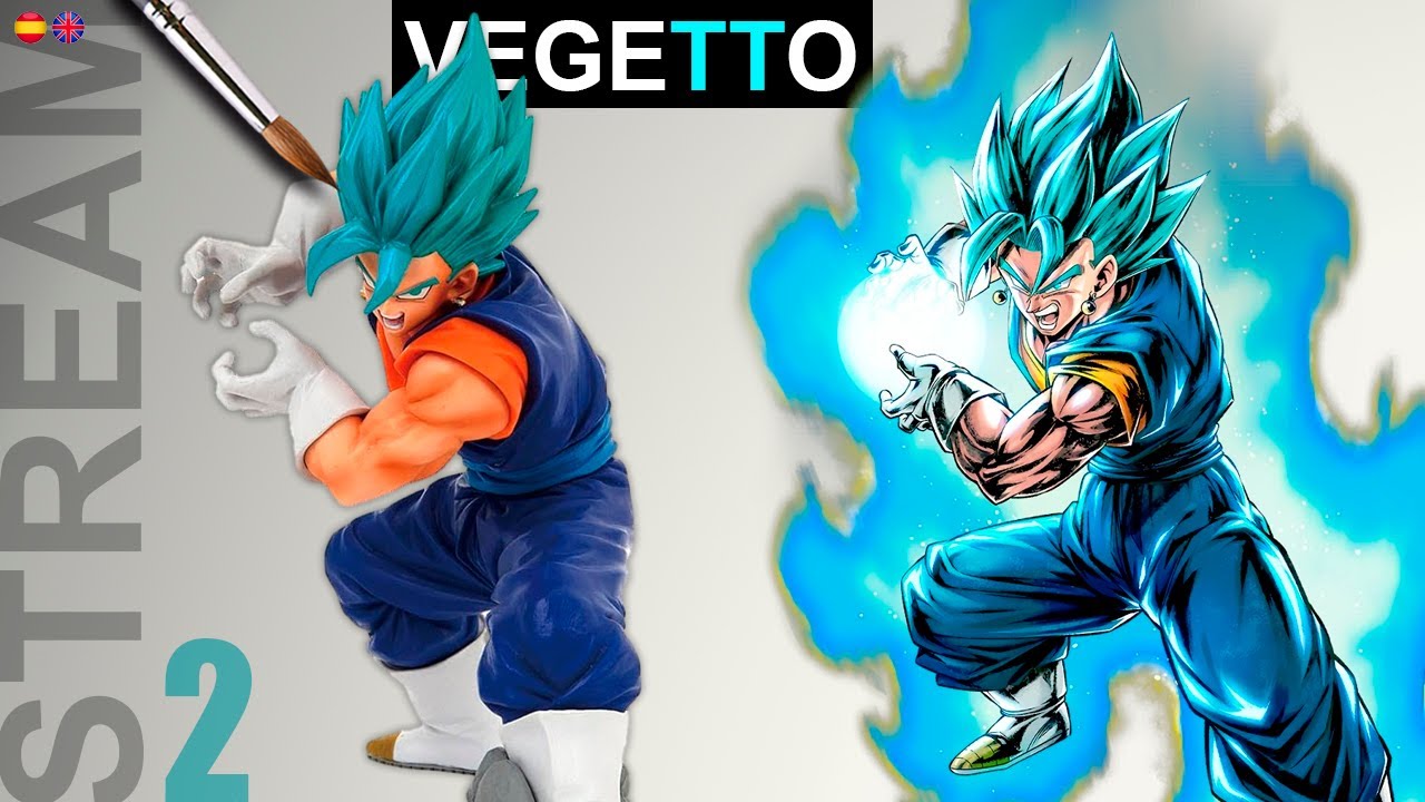 How to CEL SHADING 💥VEGETTO SSJ GOD💥#2- STREAM / Directo - Tutorial CEL SHADING para PRINCIPIANTES