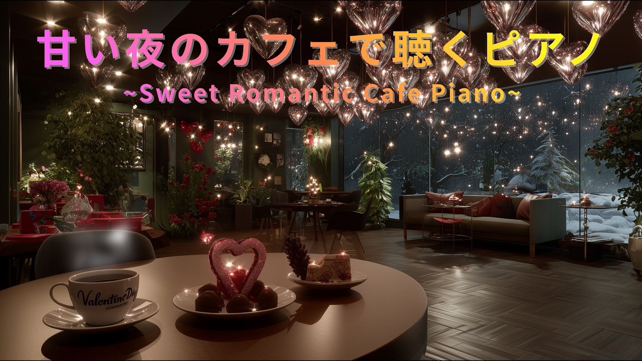 冬カフェで聴くバレンタインピアノ　Valentine Piano in a Winter Cafe