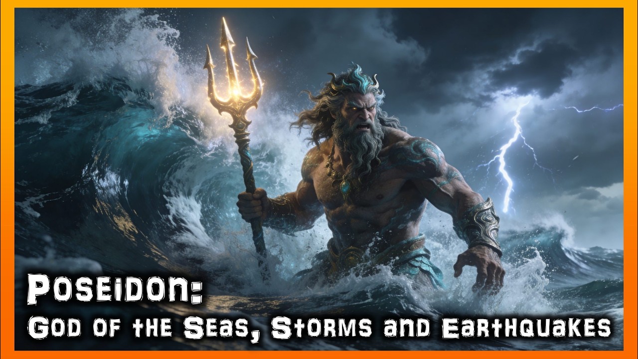 Poseidon: God of the Seas, Storms and Earthquakes