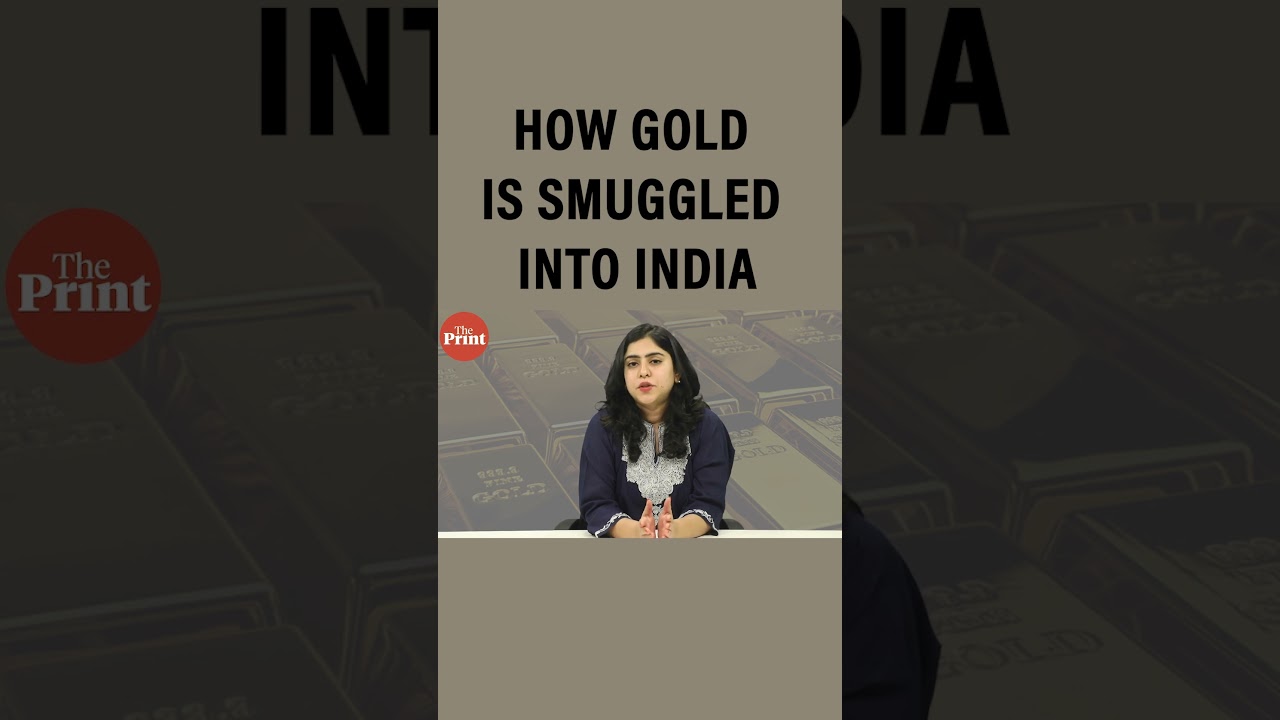 How gold is smuggled into India