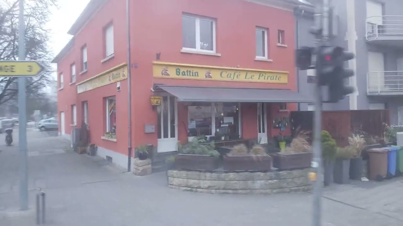Luxembourg  Drive Tour | Ville de Mondercange . Winter tour February