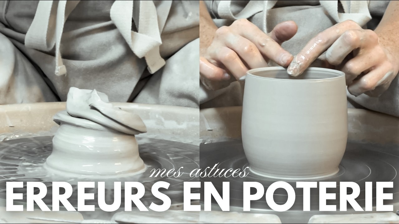 FAILS POTERIE: top 3 des erreurs au tour - conseils d'une c&eacute;ramiste autodidacte 🤍