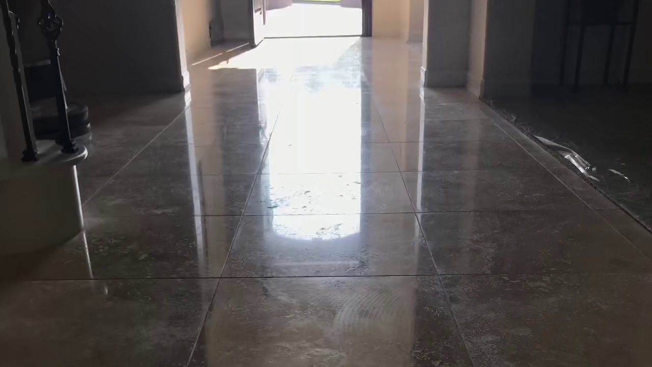 Stone polishing