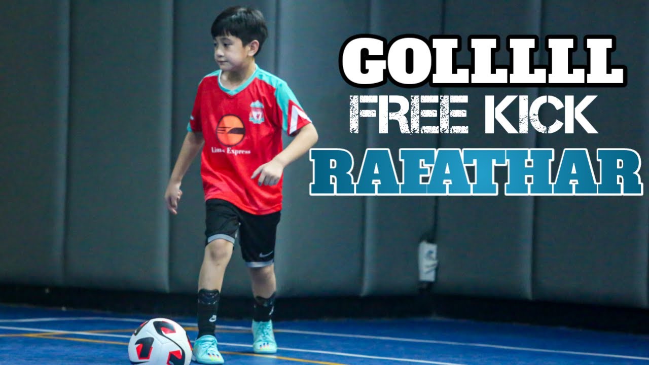 RAFATHAR CETAK GOL FREE KICK