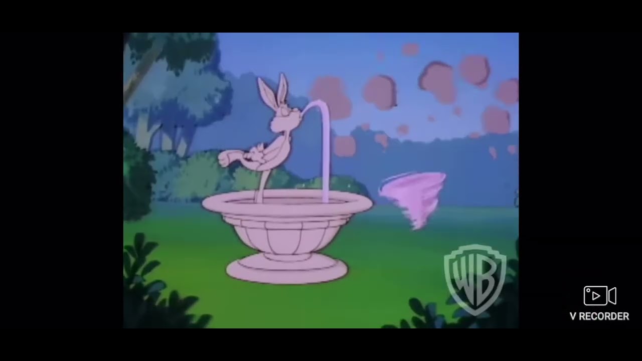 Tiny toon dizzy devil breaks fountain