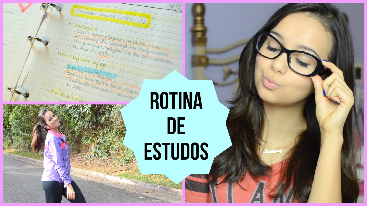 Rotina de Estudos (10 Dicas + Maquiagem)