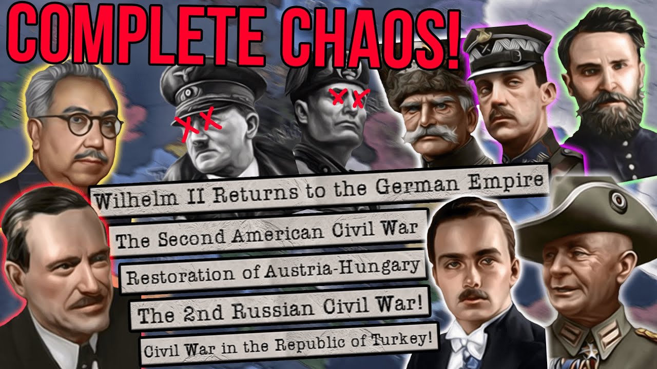 I Tried to Recreate Kaiserreich in Vanilla Hoi4!