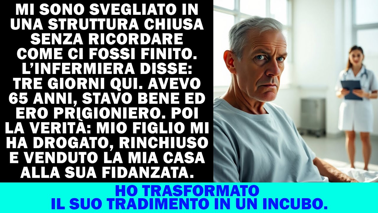 Mi sono svegliato in una casa di riposo. Mio figlio mi ha rinchiuso e venduto casa.