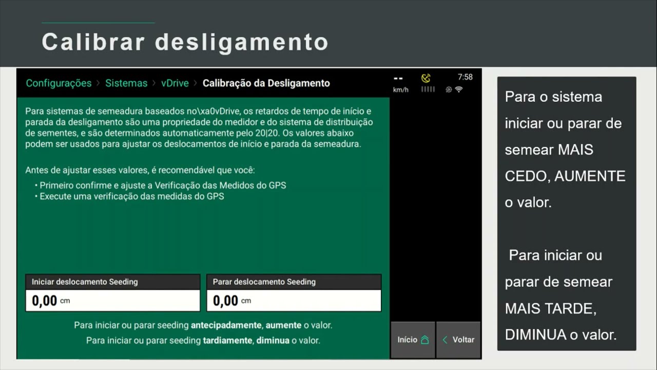 19   Calibrar Desligamento