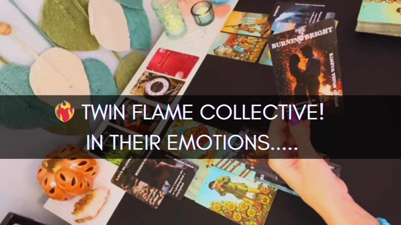 TWIN FLAME COLLECTIVE ❤️‍🔥 IN THEIR EMOTIONS FOR DIVINE FEMININE! LOVE TAROT READING TWIN FLAME
