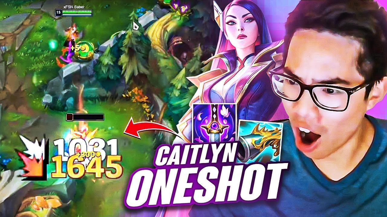 My Caitlyn build can literally kill people in 0.00s