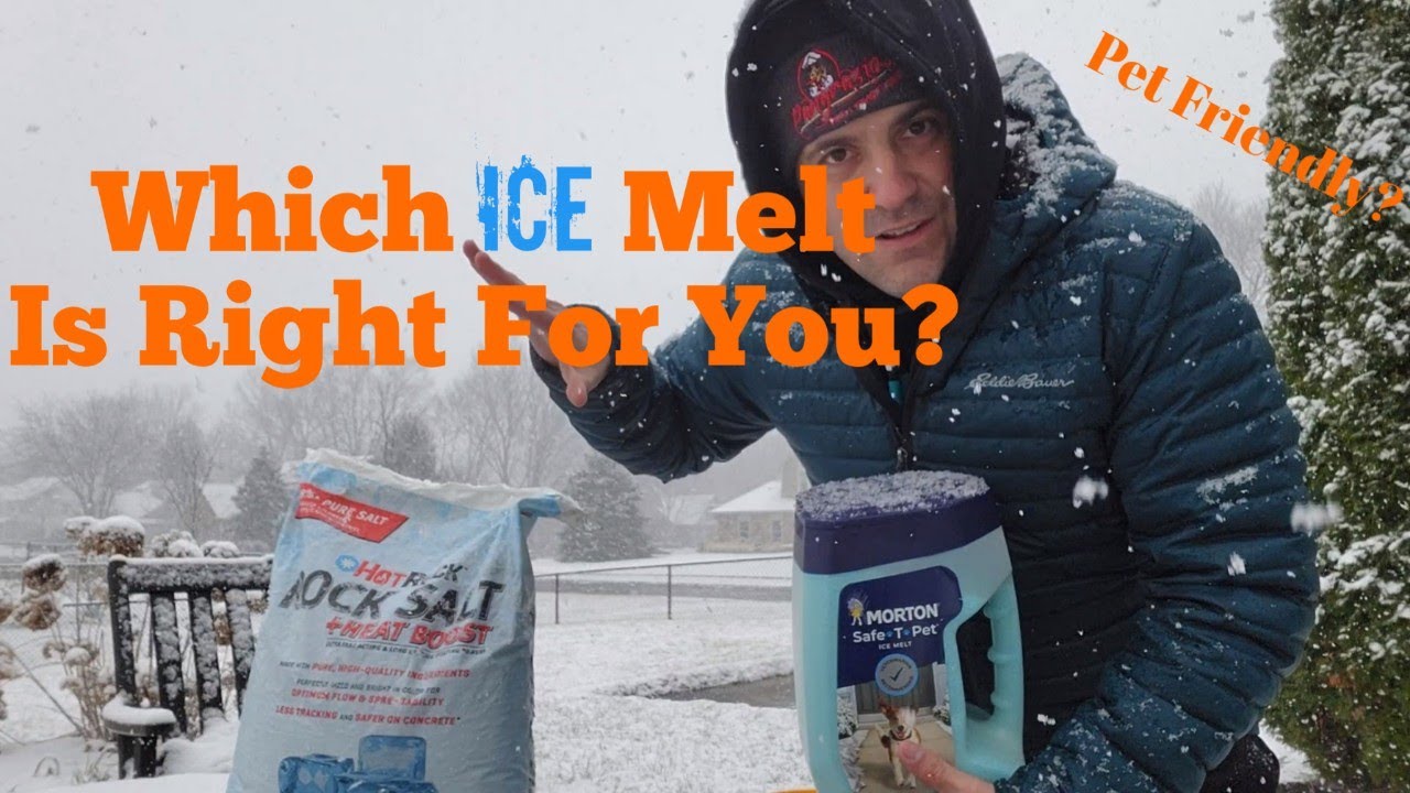 Choosing The Right Ice Melt For Your Needs! #wintertips #petsafe