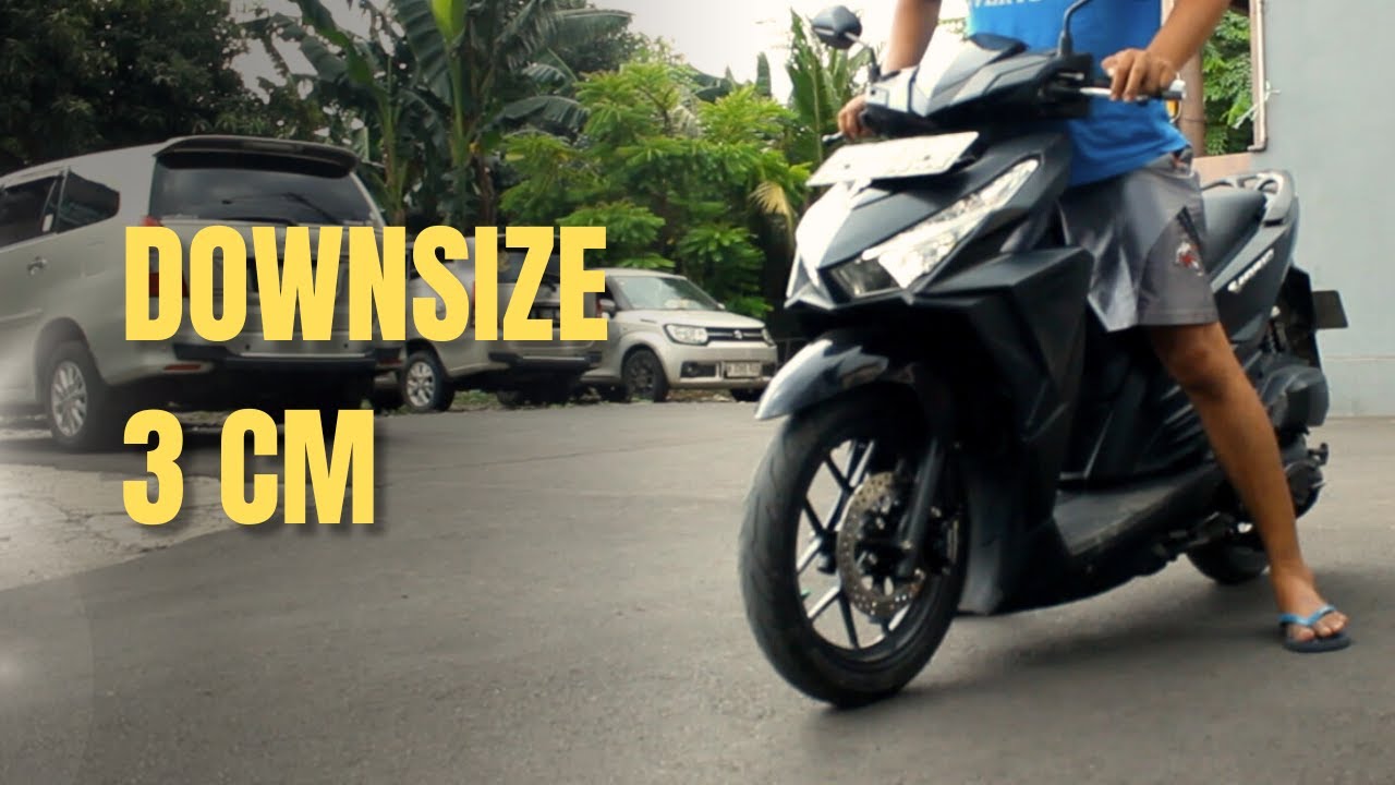 PASANG PAKET DOWNSIZE 3CM || VARIO LED OLD MODIFIKASI VOL. 8