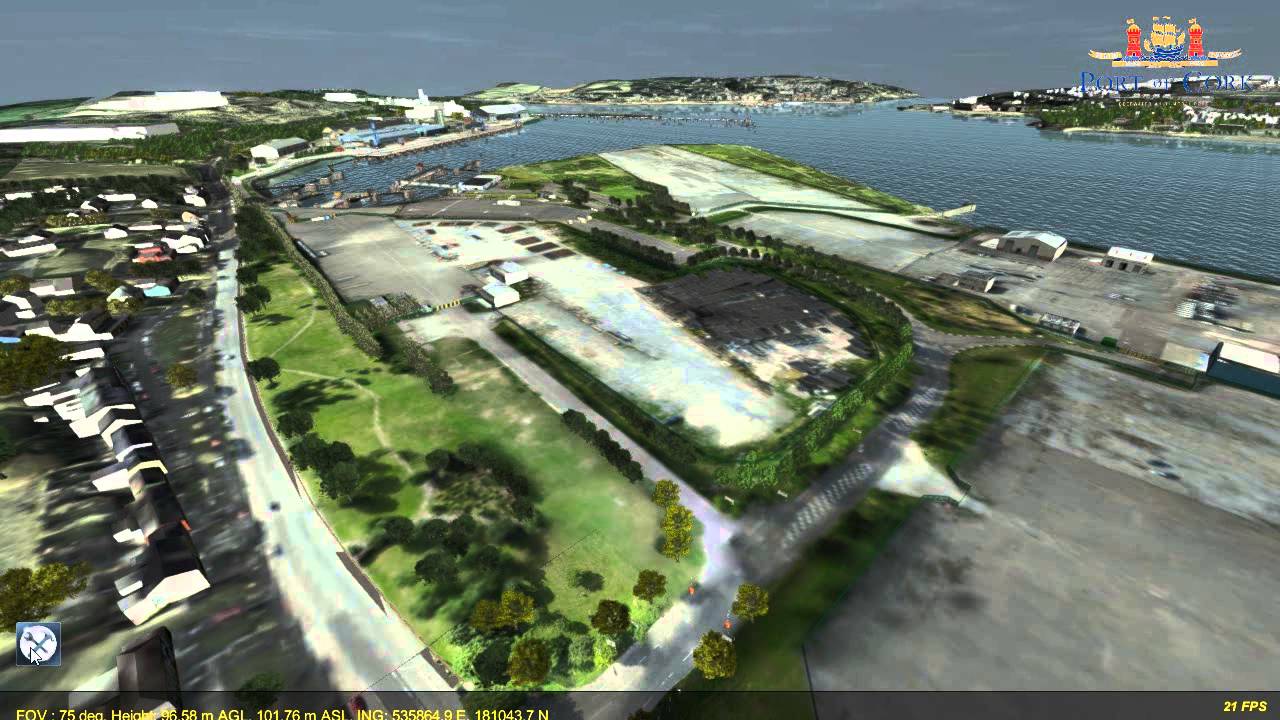 Proposed Ringaskiddy Redevelopment Plans in 3D