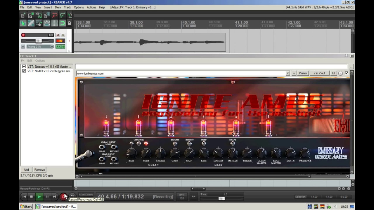 Ignite Amps Emissary Demo & Test