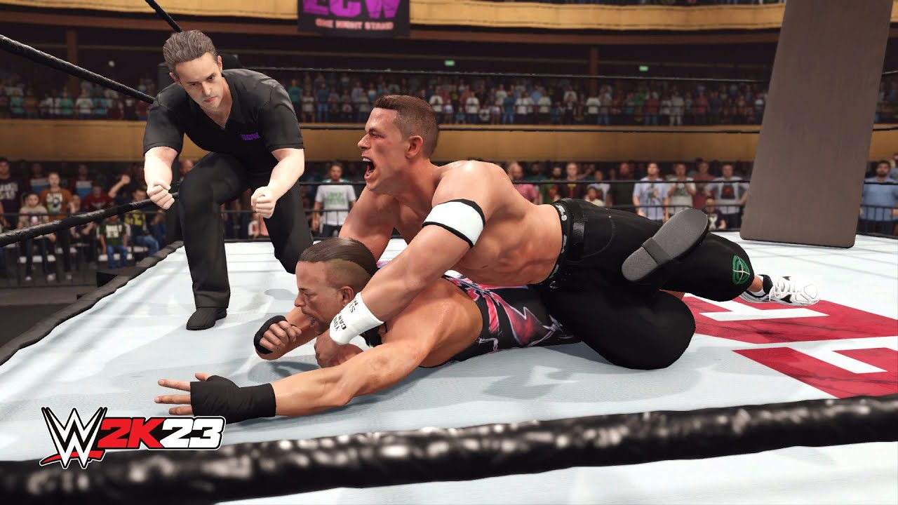 WWE 2K23 - John Cena SHOWCASE MODE (John Cena Vs Rob Van Dam) - PS5
