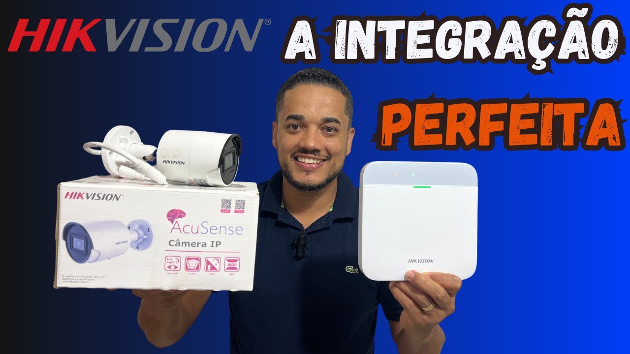 Testando, Analítico das Câmeras IP com Tecnologia AcuSense, em Central de Alarme AX PRO Hikvision.