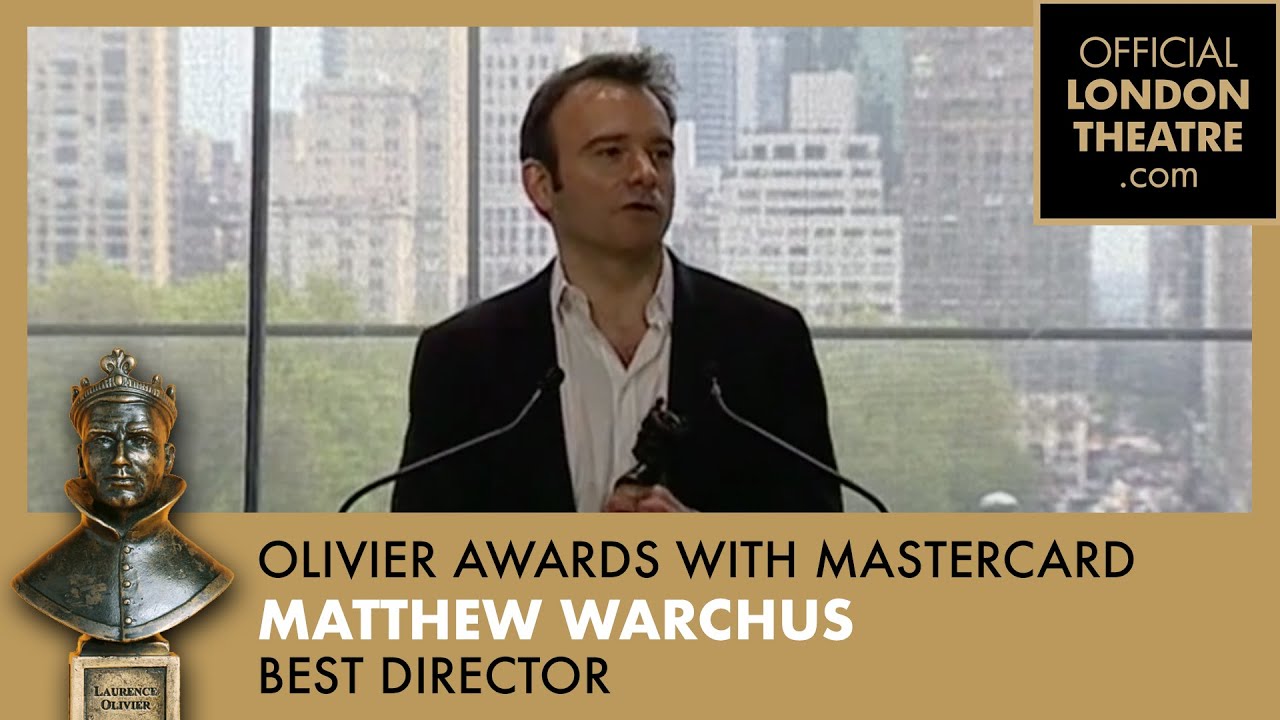 Matthew Warchus wins Best Director for Matilda The Musical | Olivier Awards 2012 with Mastercard