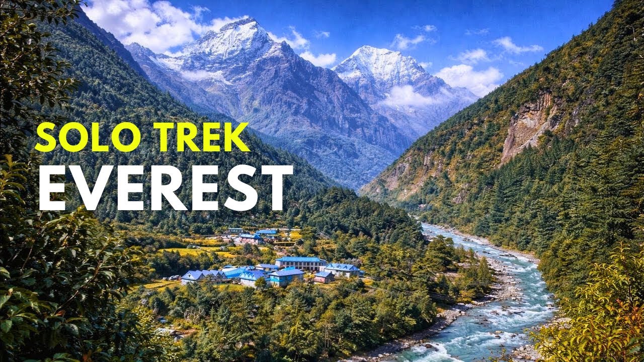 Everest Base Camp Solo Trek | Hiking in the Himalayas of Nepal 🇳🇵🏔️ || Ep.1