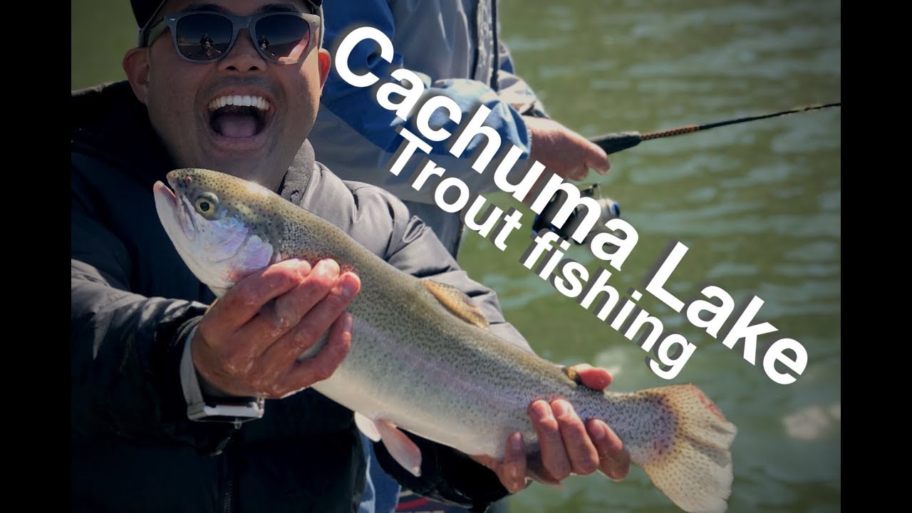 Ловля форели на озере Качума