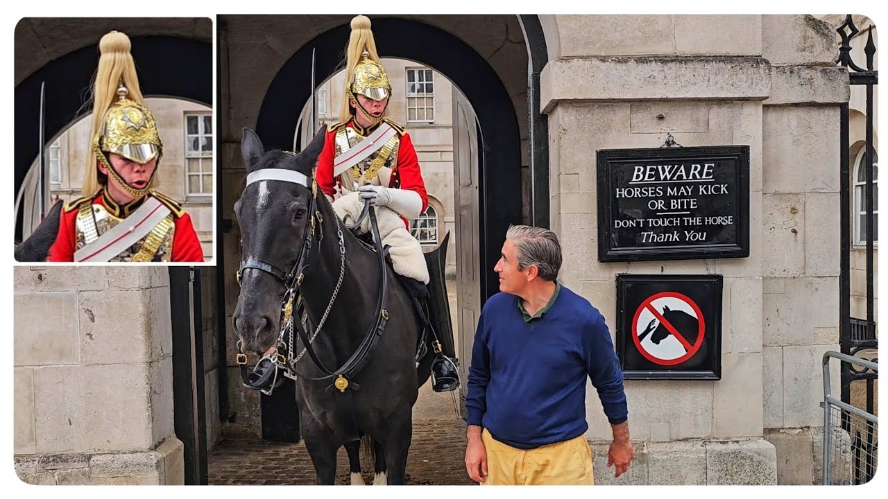 Guard Tells This Arrogant and Entitled Gent to GET OUT of The Box!
