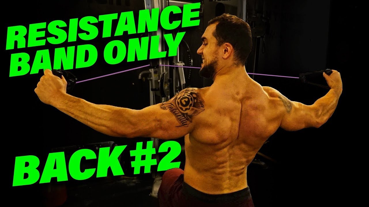 Intense 5 Minute Resistance Band Back Workout #2