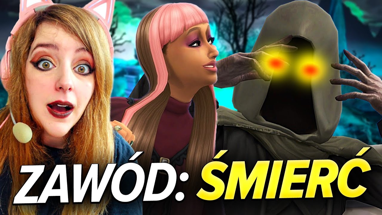 The Sims 4: Zostałam Mrocznym Kosiarzem i odkryłam jego tajemnicę!