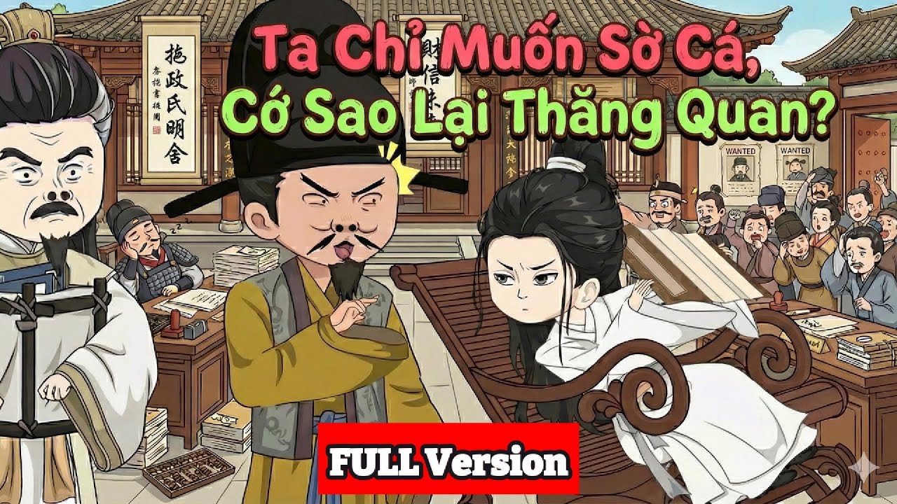 [FULL Version] - Ta Chỉ Muốn Nằm Yên, Lại Bị Ép Làm Nhất Phẩm Đại Thần | S-media