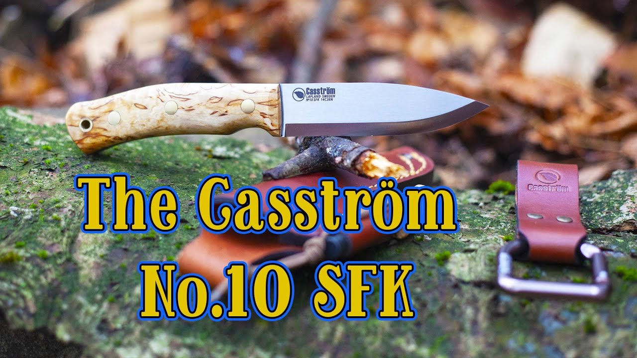 CASSTROM Swedish Bushcraft Knife n10 с криогенной обработкой - ТОП!