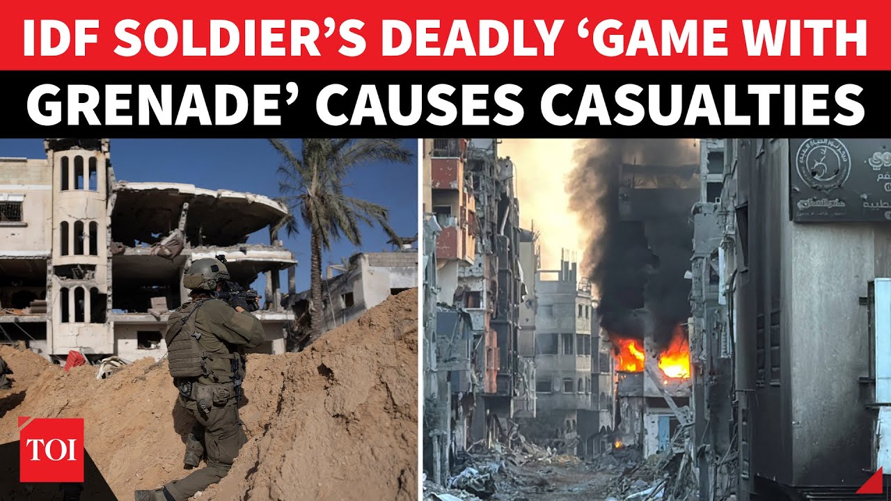 Israeli Soldier’s ‘RECKLESS GRENADE PLAY’ Cripples Two IDF Troops; Shocking Scenes Caught On Cam