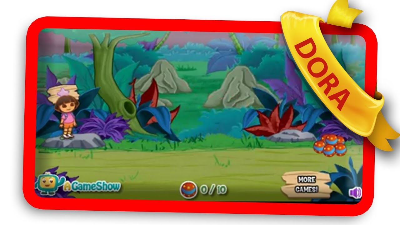 Dora Level Up Game - Dora Explore Adventure - Online Dora Games