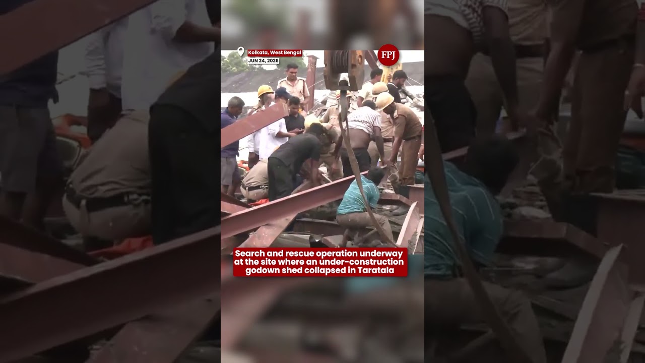 Обрушение складского ангара в Калькутте: в Таратале идет масштабная спасательная операция