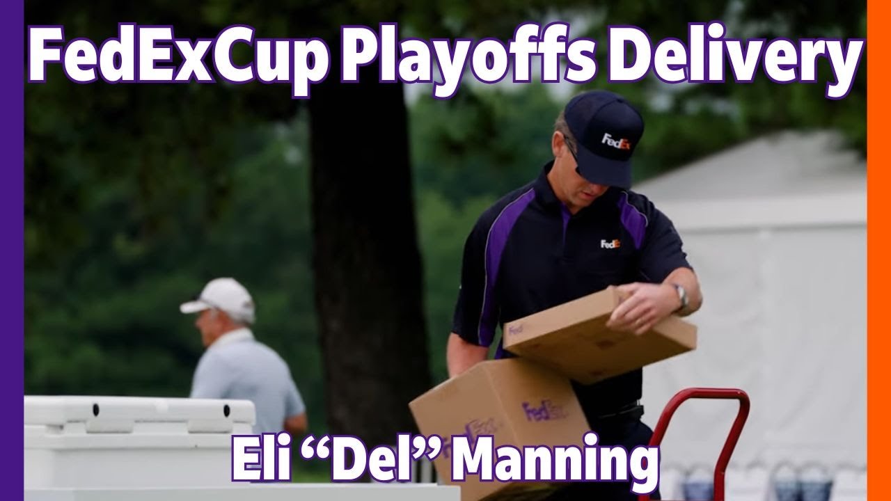 Thanks for your help during the #FedExCup Playoffs, Del @elimanning