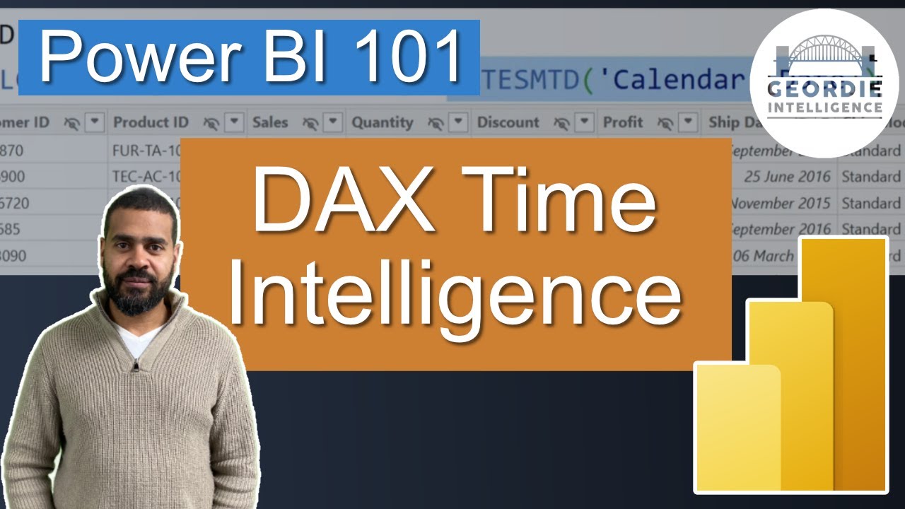 Power BI 101 - DAX Time Intelligence Functions - Week 6
