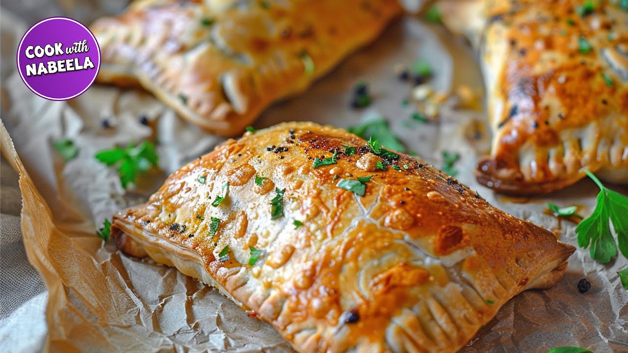 Creamy Chicken Pastry Recipe by Cook with Nabeela