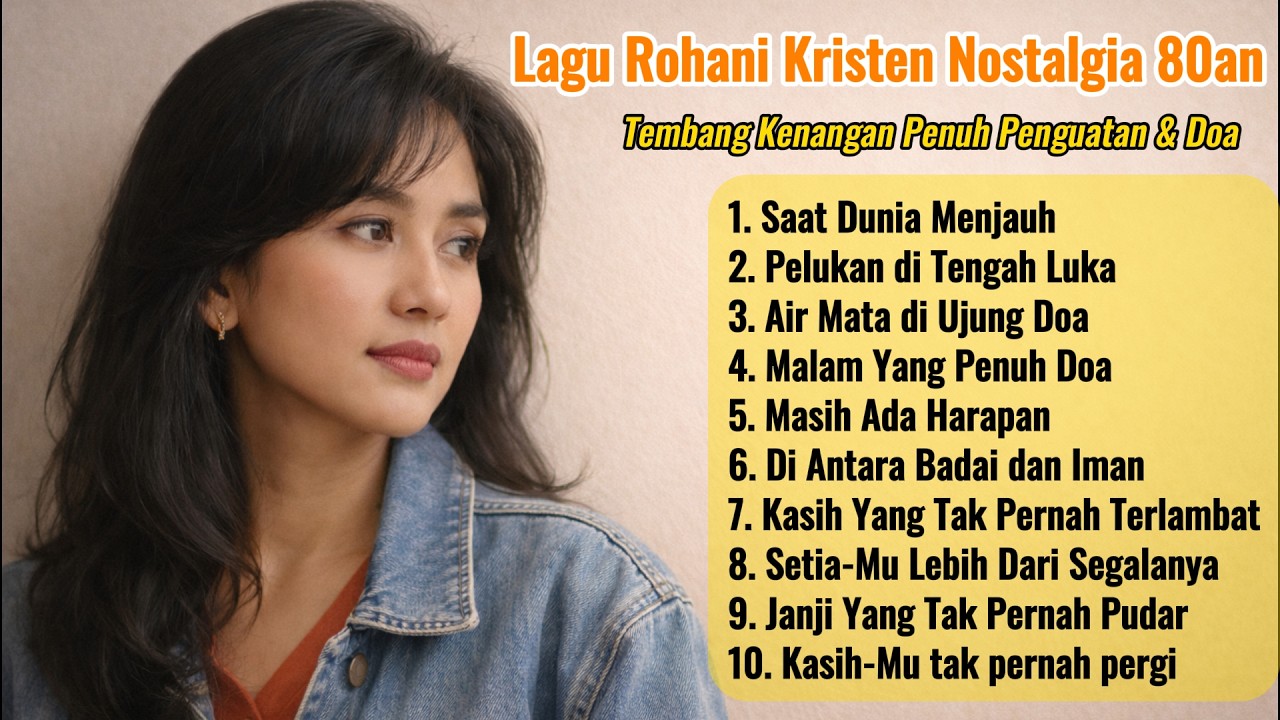 10 Lagu Rohani Kristen Nostalgia 80an – Tembang Kenangan Penuh Penguatan & Doa