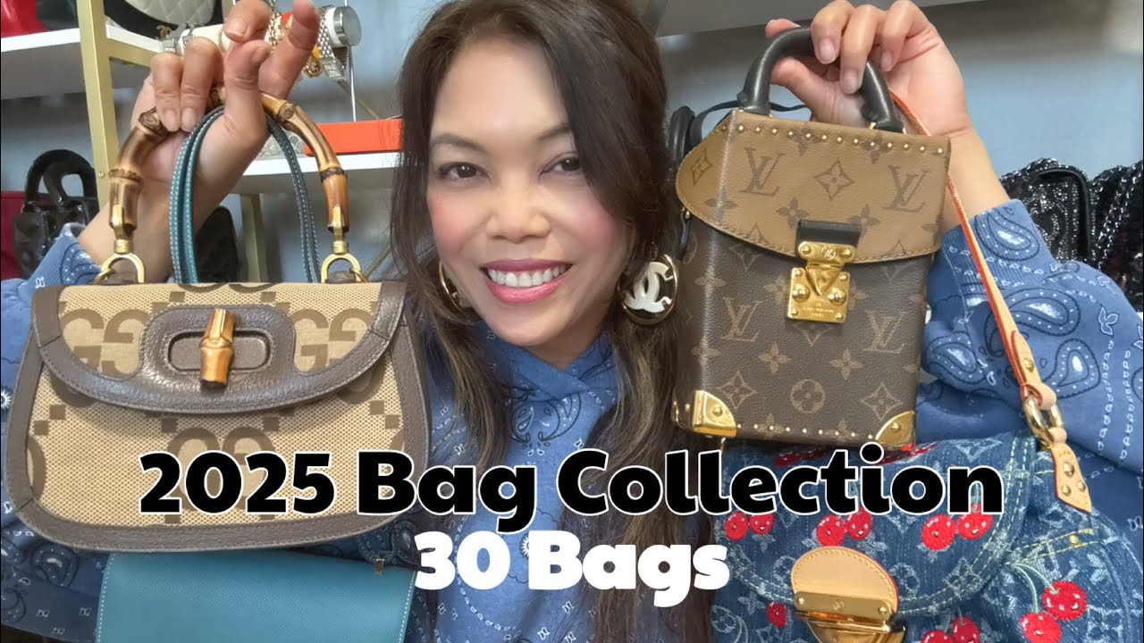 Вся моя коллекция дизайнерских сумок 2025 года (более 30 сумок) | Chanel, Louis Vuitton, Gucci и ...