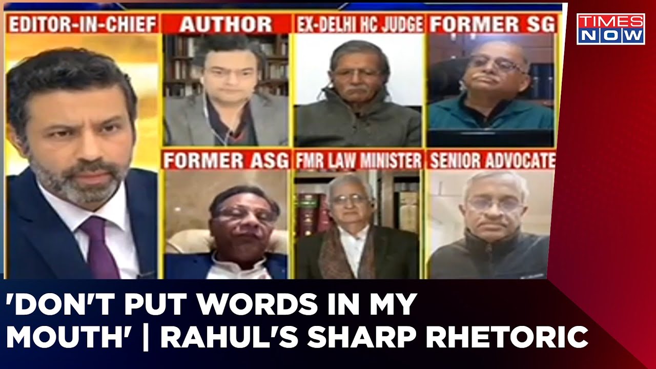 Rahul Shivshankar's Sharp Rhetoric Stuns Panelists | Supreme Court | Judiciary | Top News