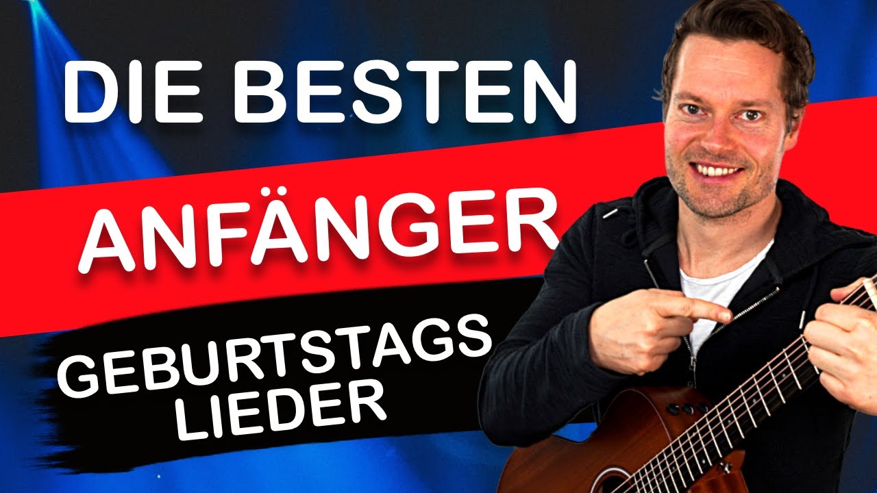 🎈Happy Birthday auf Gitarre lernen Geburtstagslieder leicht und auf deutsch